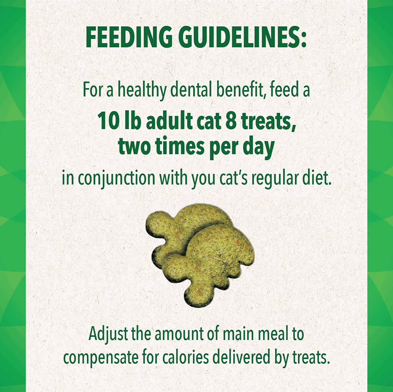 Greenies Natural Crunchy Dental Cat Treats (Shrimp and Catnip)