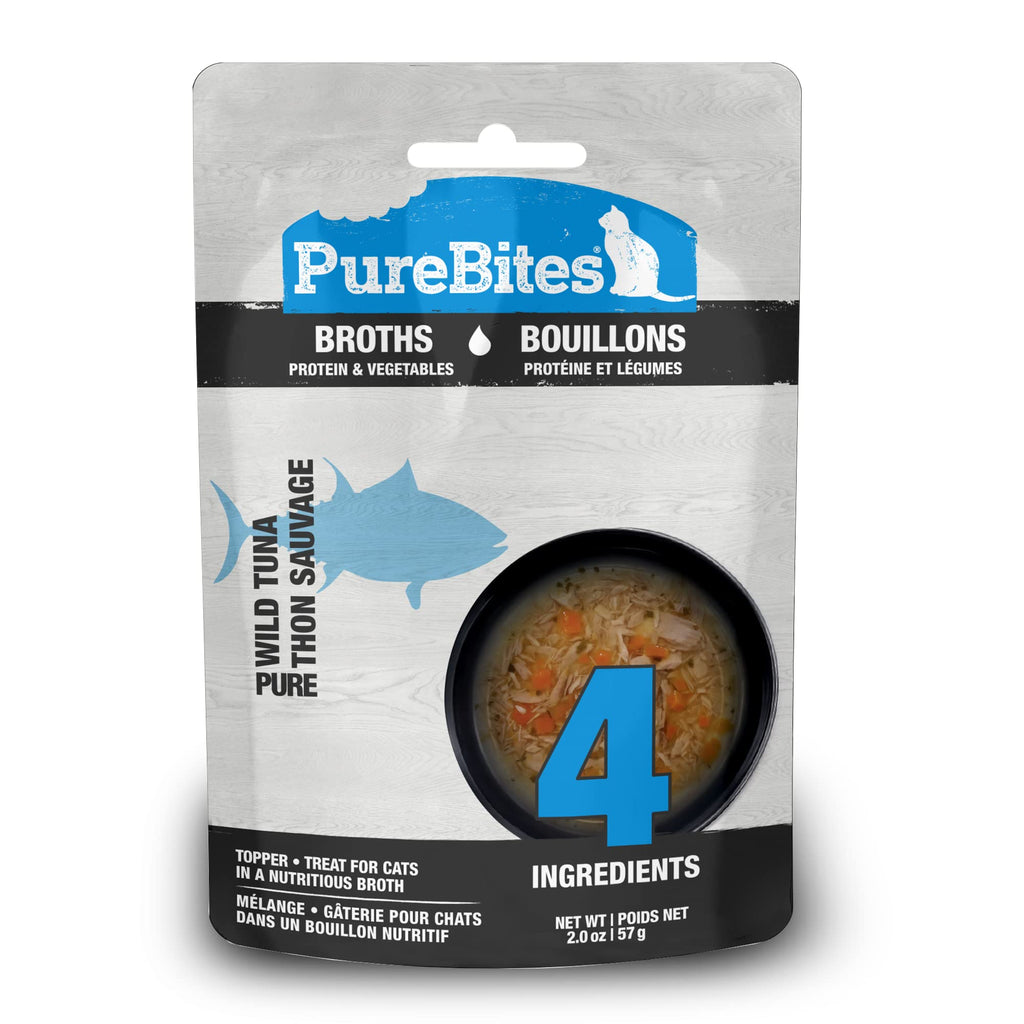 PureBites Tuna Broths for Cats (Case of 18)