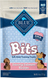 Blue Buffalo Bits Soft-Moist Training Dog Treats Variety Pack (Salmon, Chicken, Beef, Turkey) 4-oz Bags