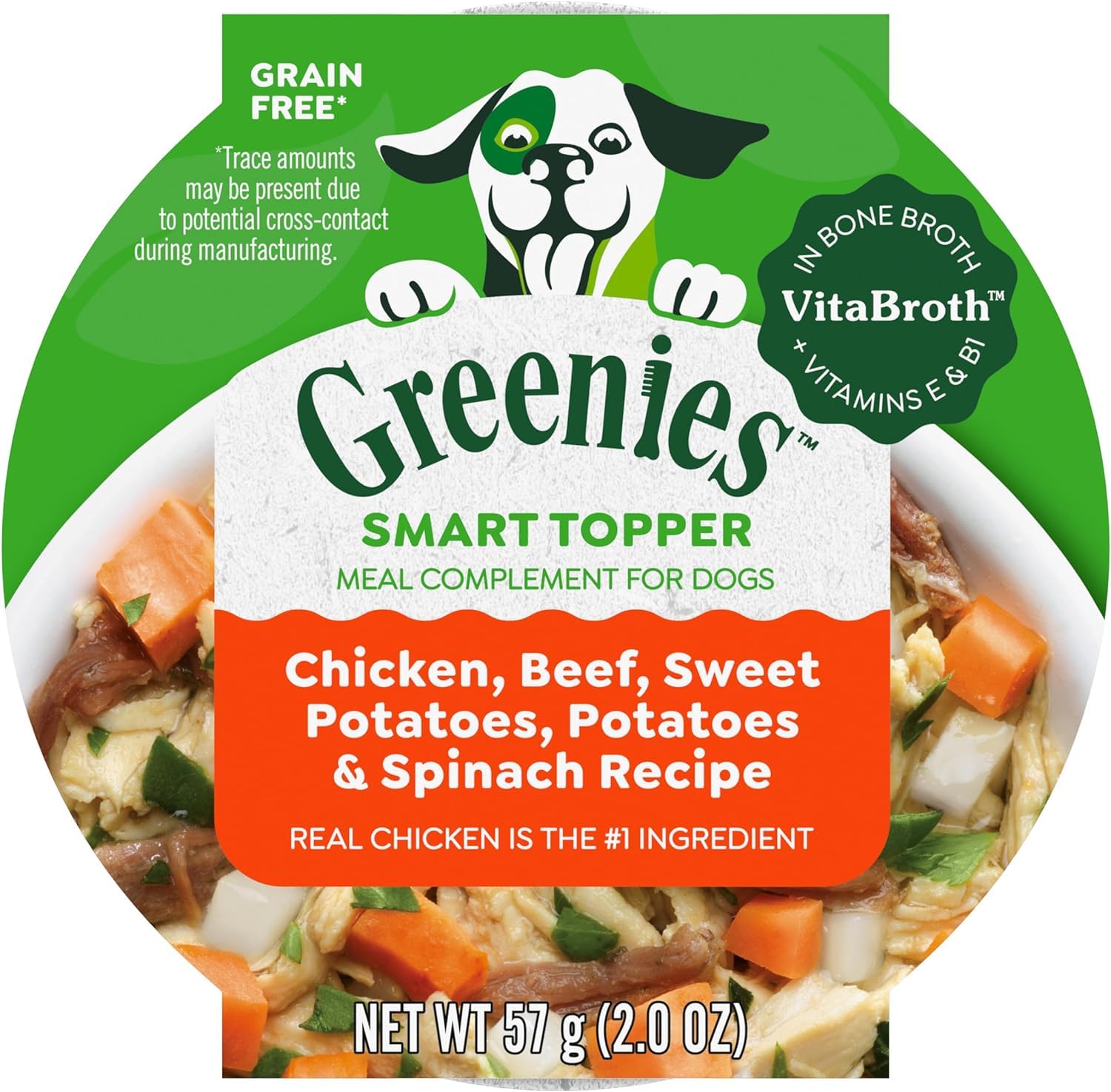 Greenies Smart Wet Dog Food Topper Variety Pack (10)