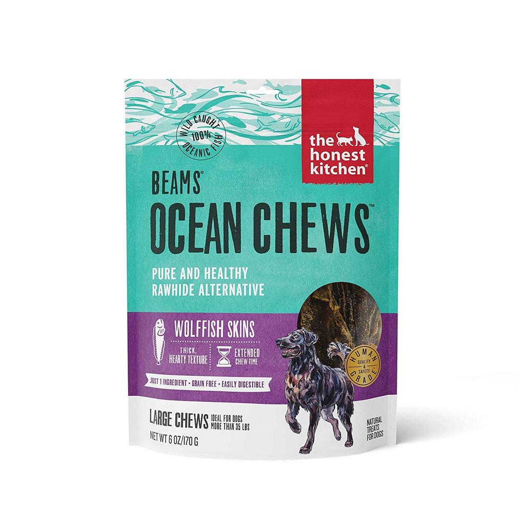 The Honest Kitchen Beams Ocean Chews Wolfish Skins (Large)