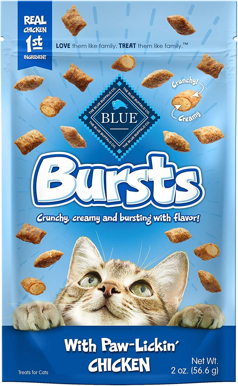 Blue Buffalo Bursts Crunchy Cat Treats Variety Pack (2-oz Each)