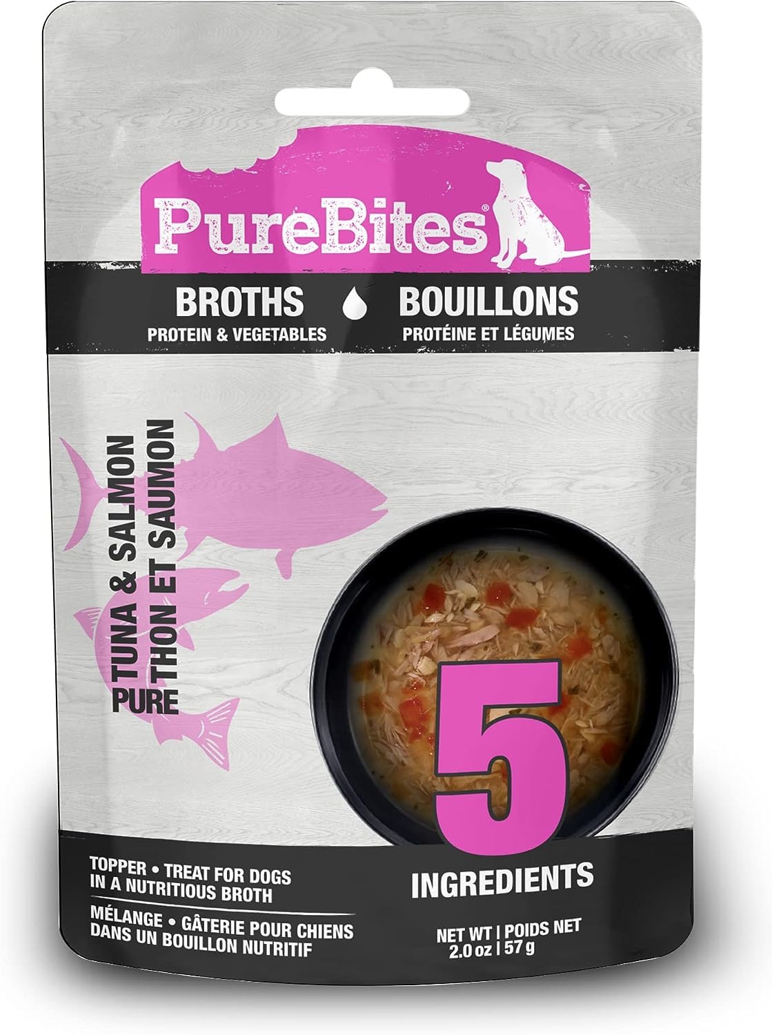 PureBites Grain-Free Dog Broths Variety Pack (12)