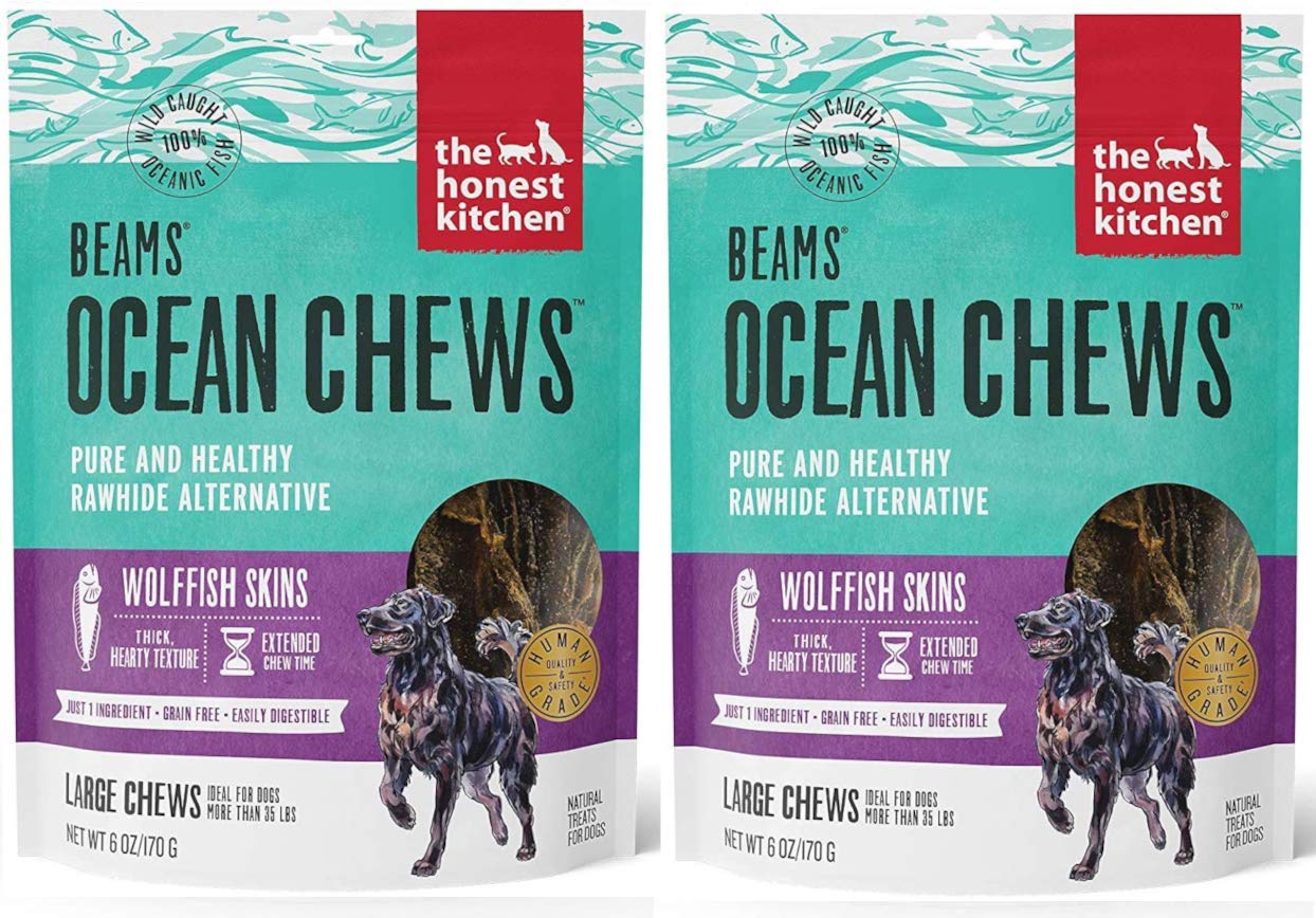 The Honest Kitchen Beams Ocean Chews Wolfish Skins (Large)