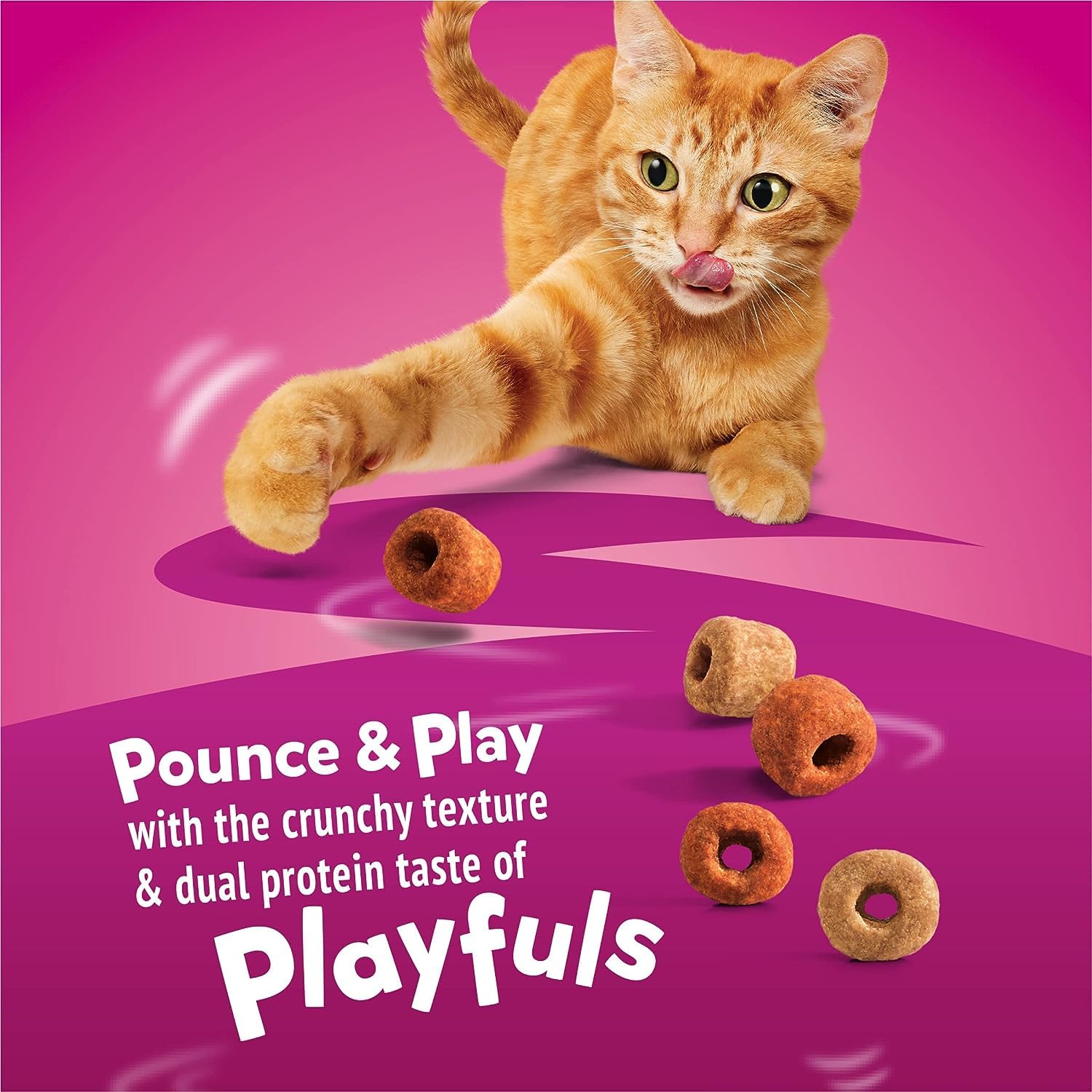 Friskies Playfuls Crunchy Cat Treats (2) Salmon & Shrimp (2) Chicken & Liver (6-oz Each)