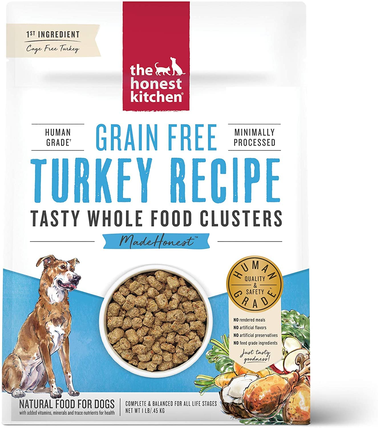 The Honest Kitchen Grain Free Whole Food Clusters Dog Food Variety Pack (3)