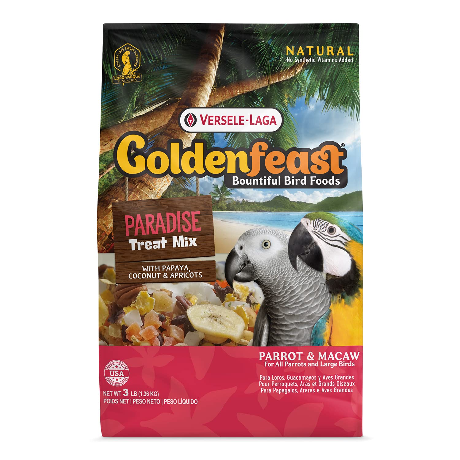 Goldenfeast VL Paradise Treat Mix, 3 Lb Bag