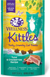 Wellness Kittles Tasty Crunchy Cat Treats (3 Chicken, 3 Salmon, 3 Tuna) 2-oz Bags