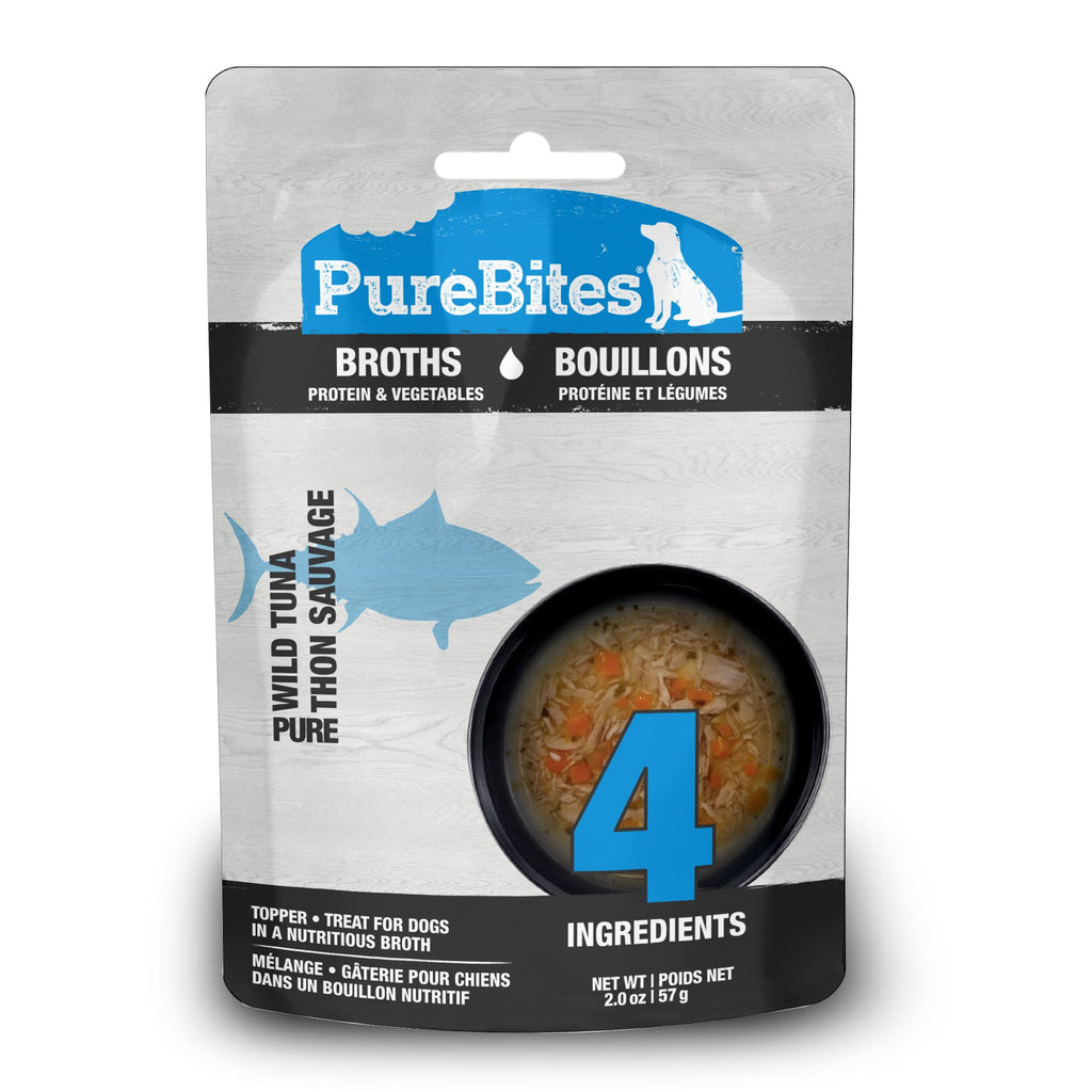 PureBites Tuna Broths for Dogs (Case of 18)