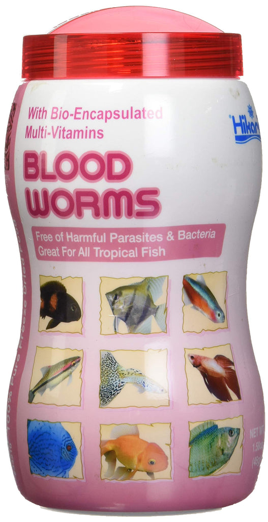 Hikari Blood Worms with Bio-Encapsulated Multi-Vitamins