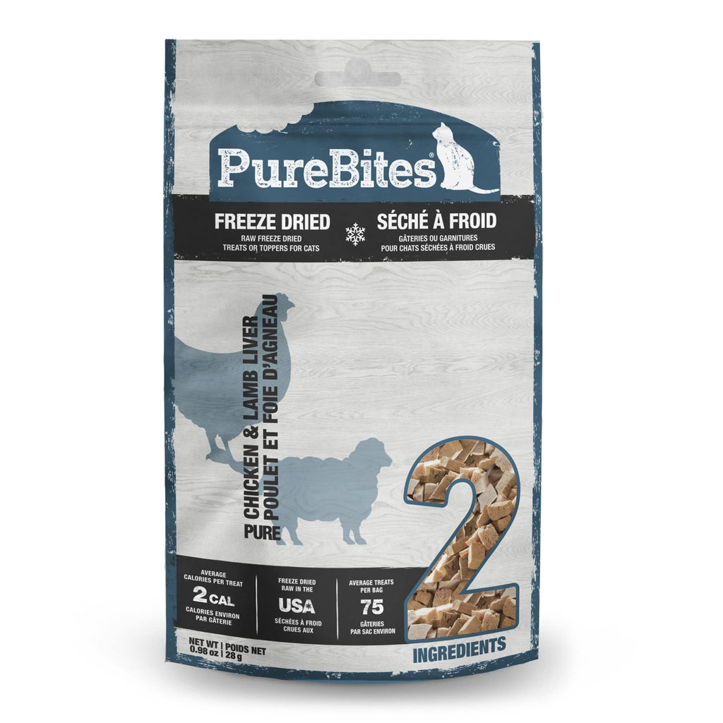 PureBites Freeze Dried RAW Cat Treats, Value Size