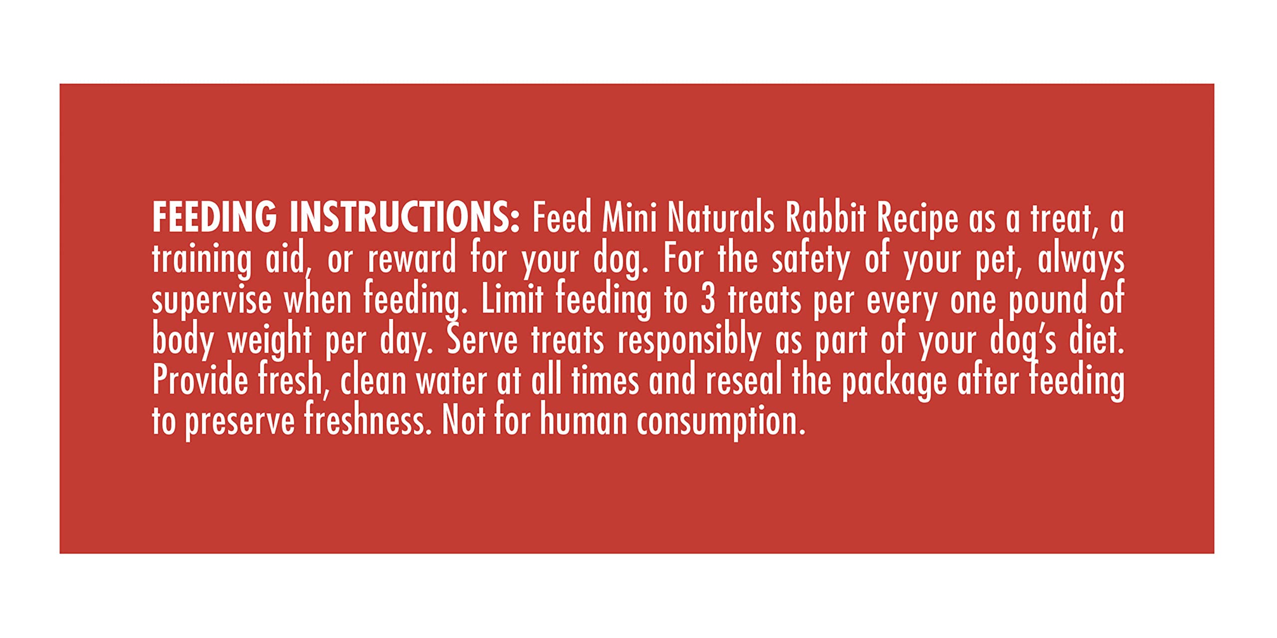 Zuke's Mini Naturals Training Dog Treats Rabbit Recipe, 16 OZ