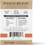 The Honest Kitchen Bone Broth Pour Overs Wet Dog Food Topper (2) Beef (2) Turkey & Salmon (2) Chicken (5.5 oz Each)