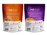 Fruitables All-Natural Vegetarian Pumpkin Baked Crunchy Dog Treats, Variety Pack (7-oz Bags)