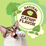 Friskies Party Mix Natural YUMS Catnip Flavor Crunchy Cat Treats (Pack of 2)