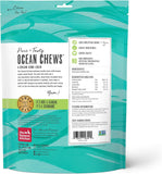 The Honest Kitchen Ocean Chews Wolfish Skins (6-oz), Cod Fish Skins (5.5-oz) Dehydrated Dog Treats