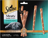 Sheba Meaty Tender Sticks Variety Bundle for Cats (Pack of 6)