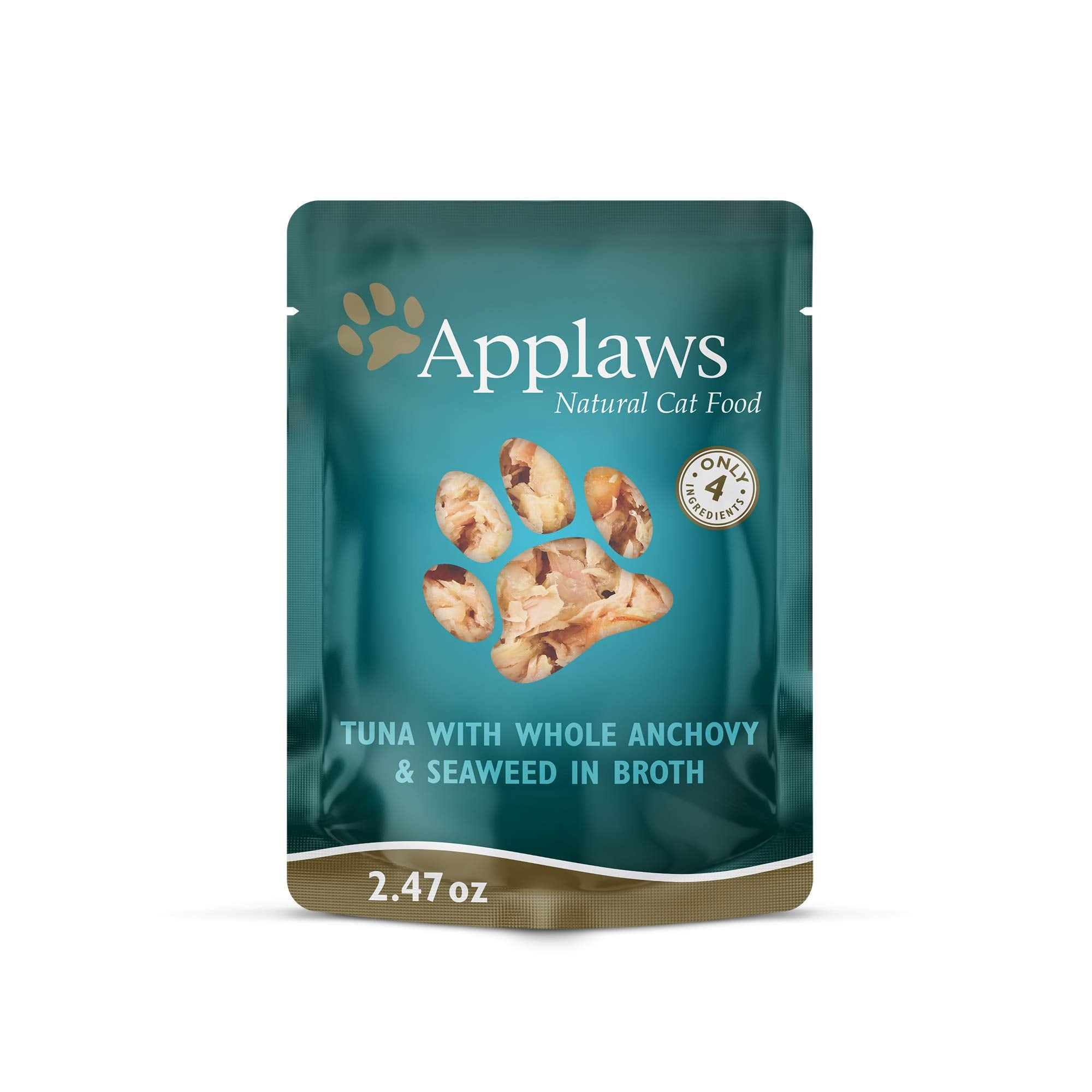 Applaws Natural Cat Food Broth Pouches 2.47 oz