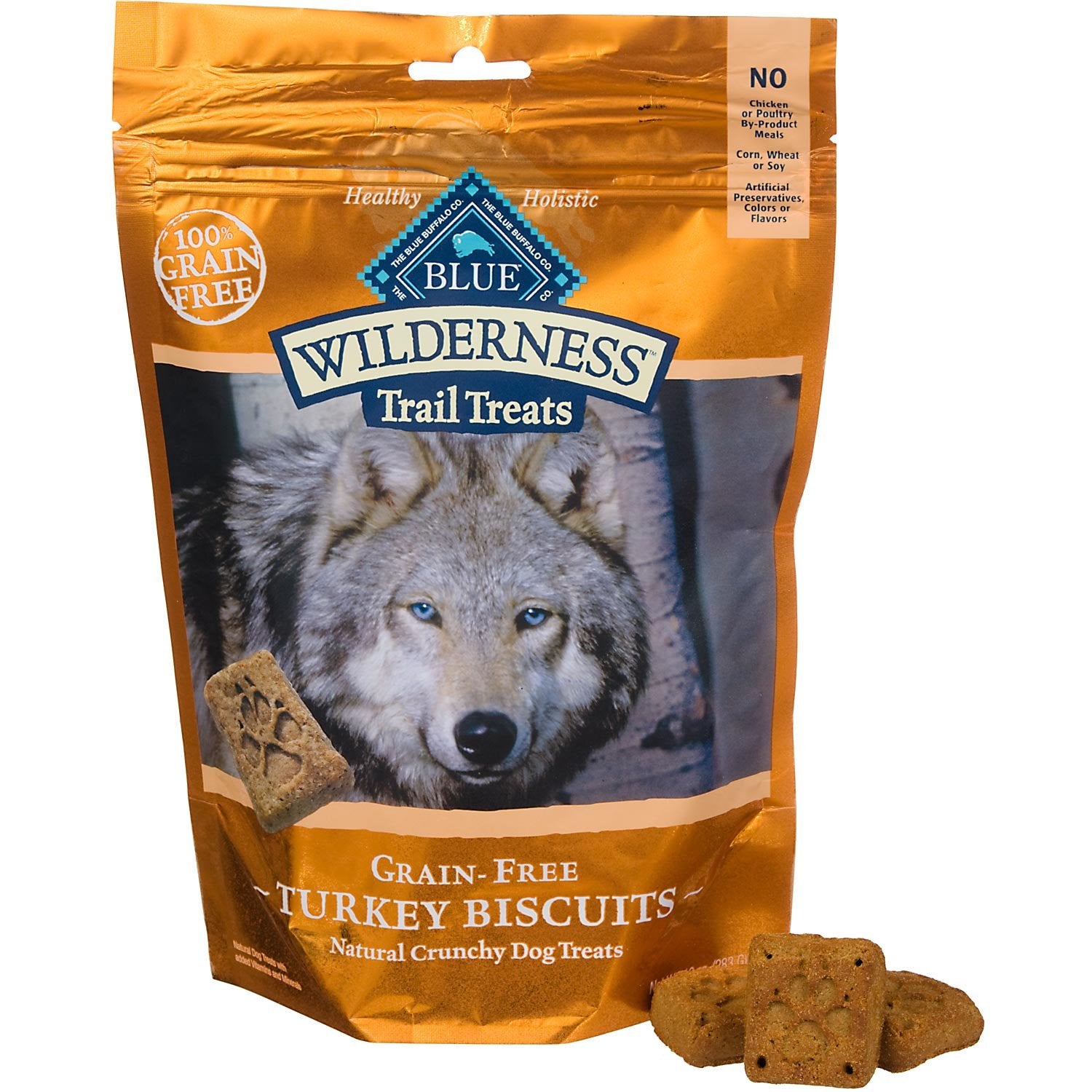 BLUE BUFFALO Wilderness Grain Free Crunchy Dog Biscuits