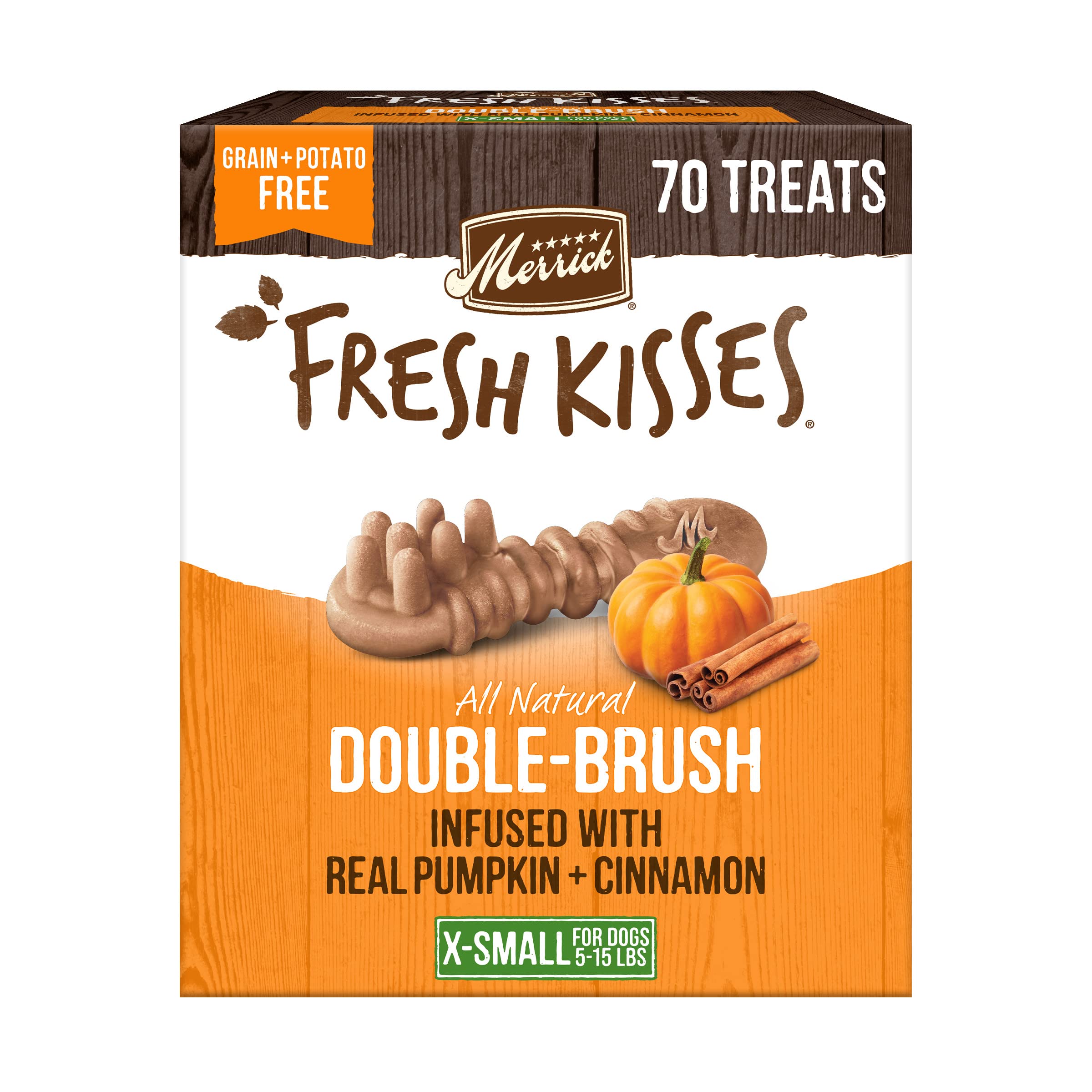 Merrick Fresh Kisses Natural Dental Chews (X-Small)