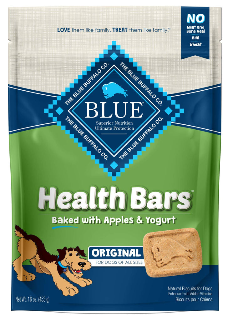 Blue Buffalo Health Bars For Dogs, Apple Yogurt, 16 Ounce