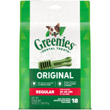 Greenies Original Dental Chews for Dogs, Petite (15 - 25 lb. dogs), Natural Dog Treats