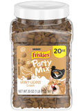 Friskies Party Mix Gravy-Licious Chicken & Gravy Flavors Cat Treats - (Pack of 3)