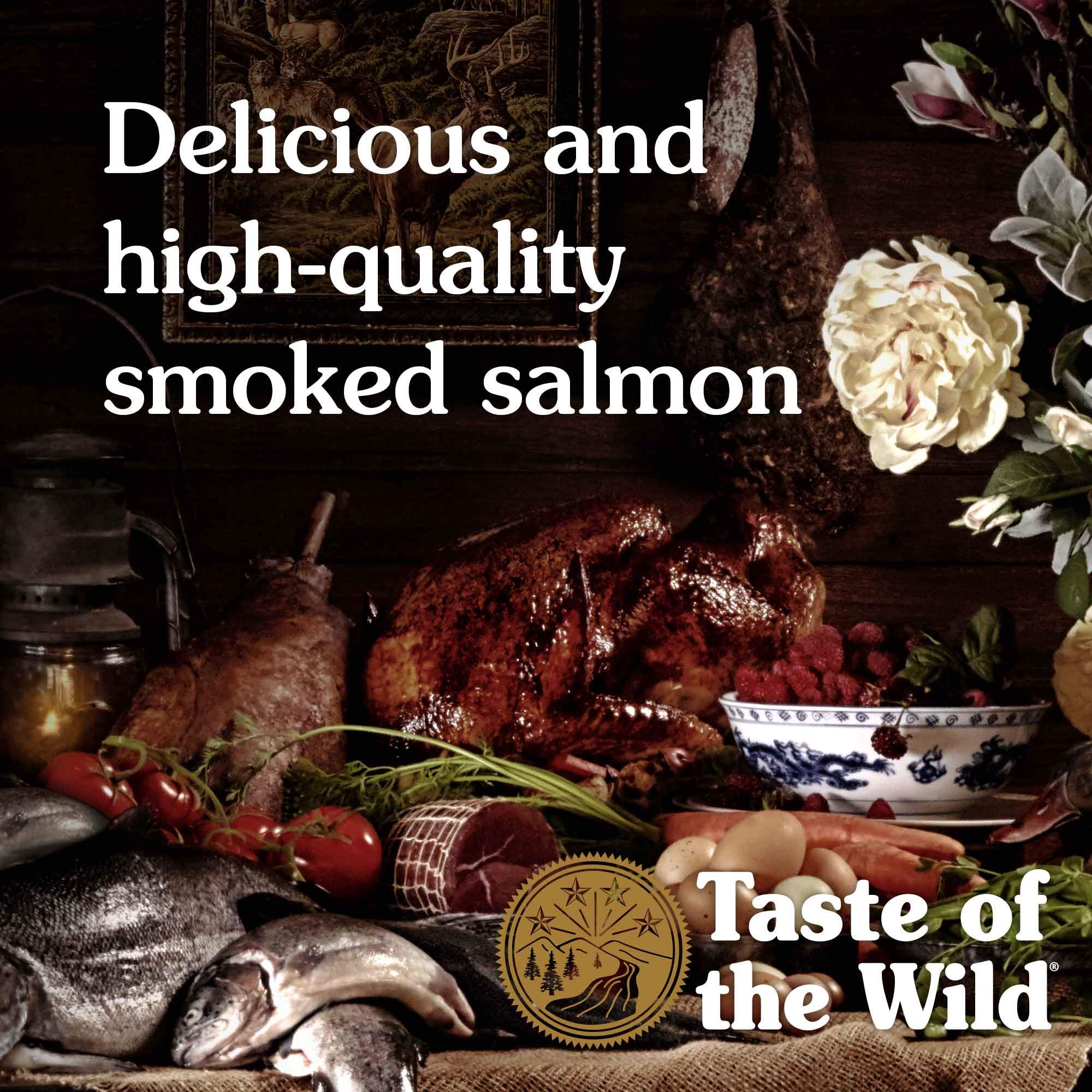 Taste of the Wild 74198610730 Pacific Stream Canine with Smoked Salmon, 13.2 oz