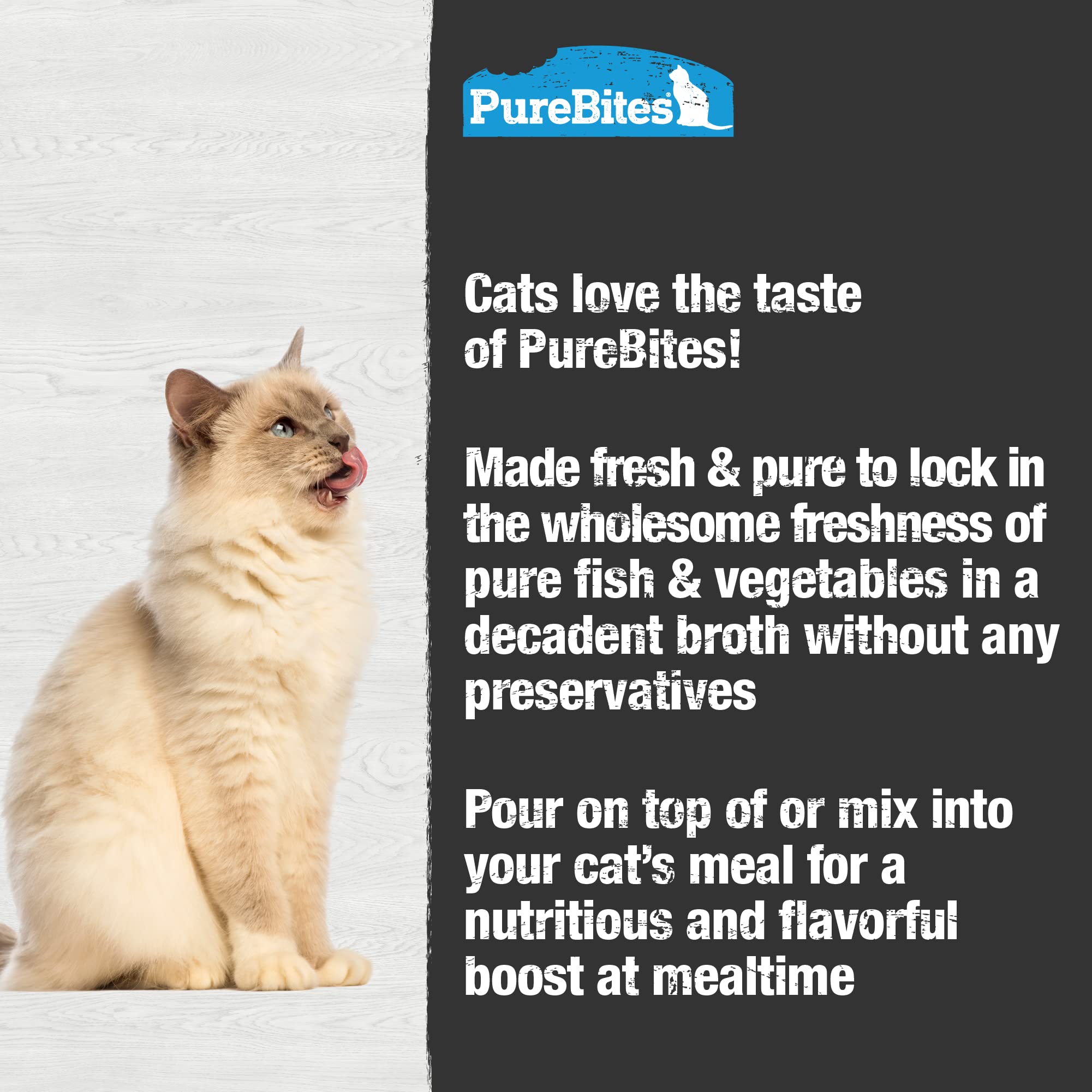 PureBites Tuna Broths for Cats (Case of 18)