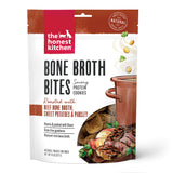 The Honest Kitchen Bone Broth Bites Dog Treats - Savory Protein Cookies, 8 oz. Bag