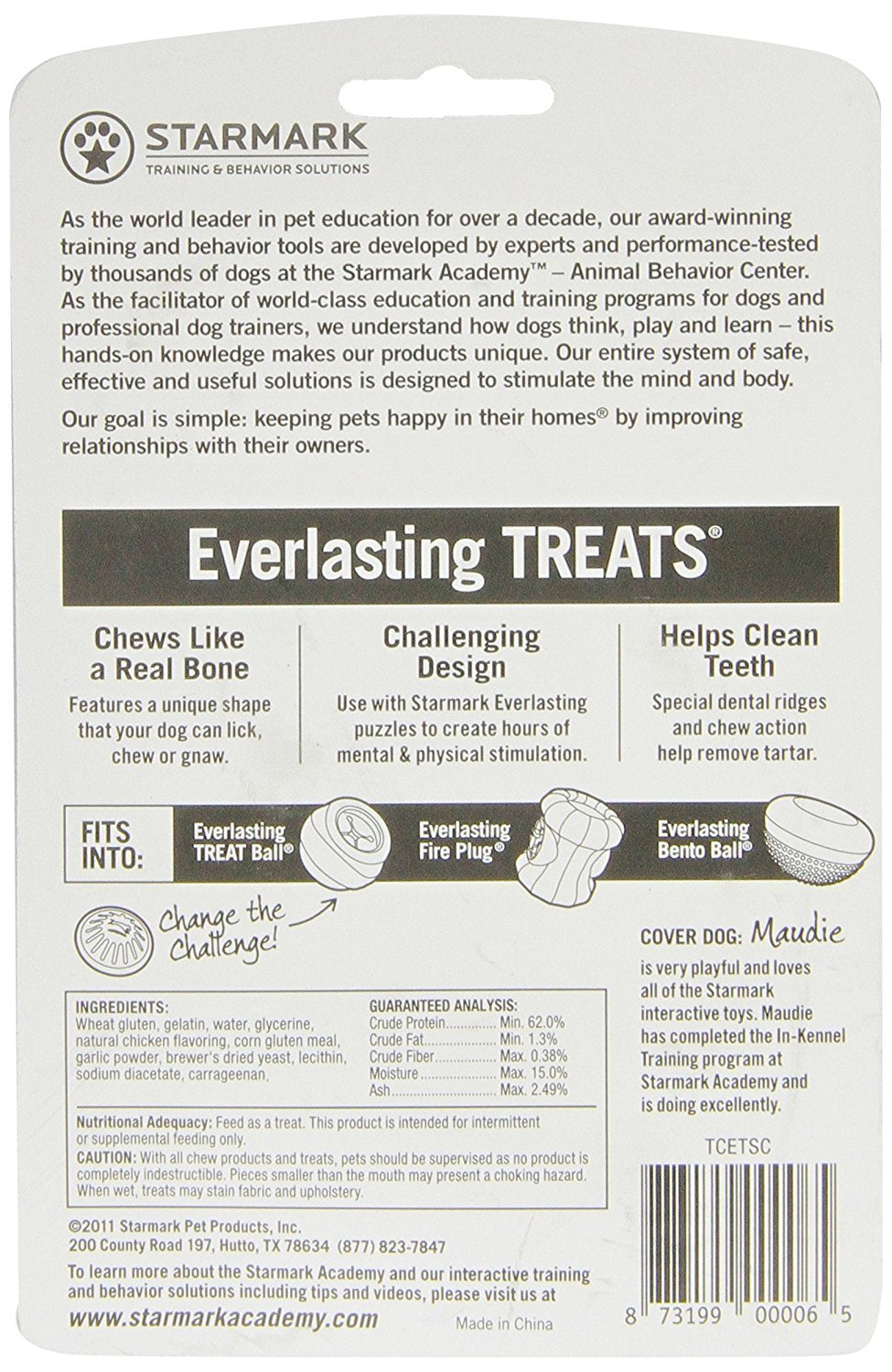 Everlasting Dental Dog Treats, Chicken Flavor, Medium (4 Count)