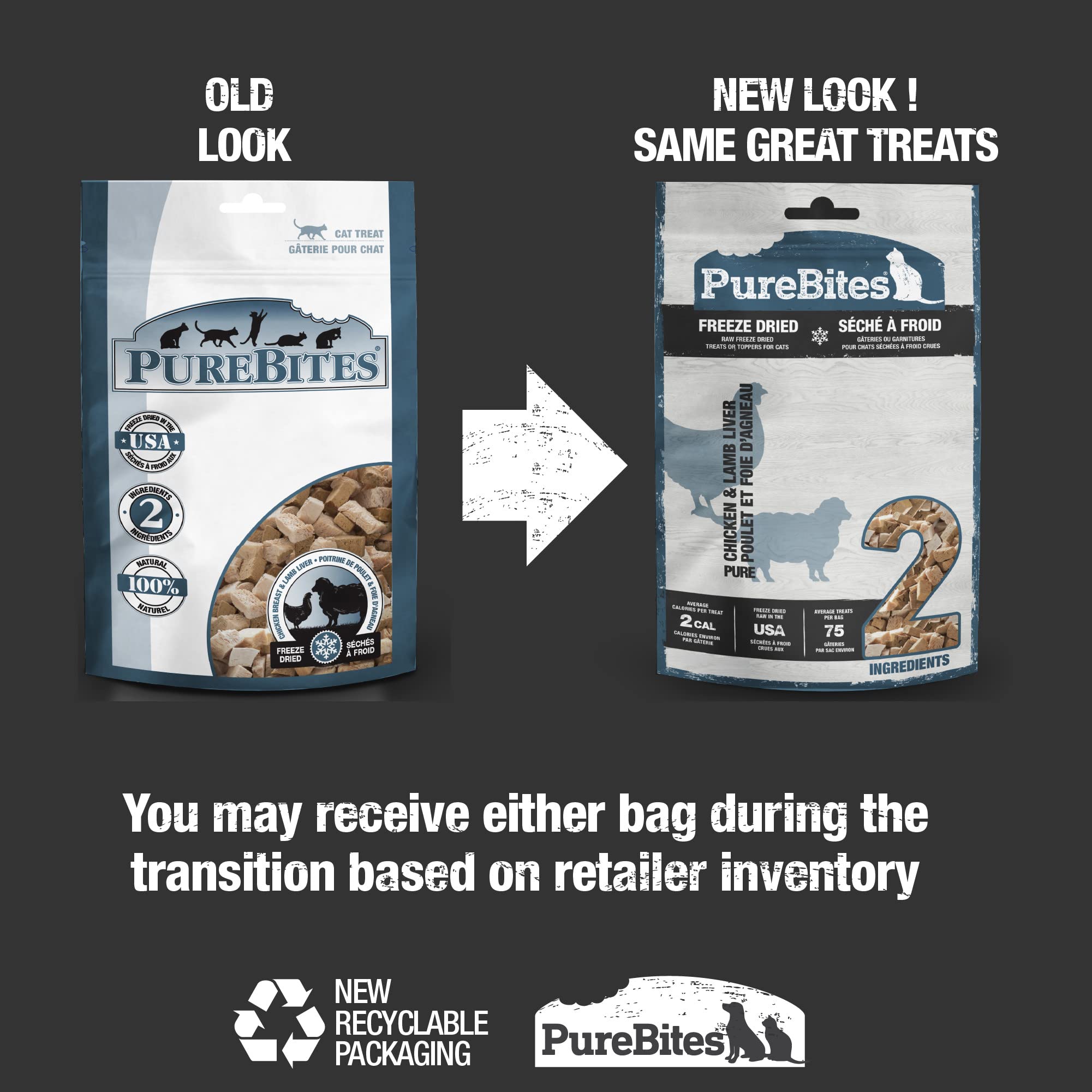 PureBites Freeze Dried RAW Cat Treats, Value Size