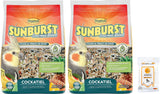 Higgins Sunburst Gourmet Blend Cockatiel Bird Food 3 Lb (Pack of 2)