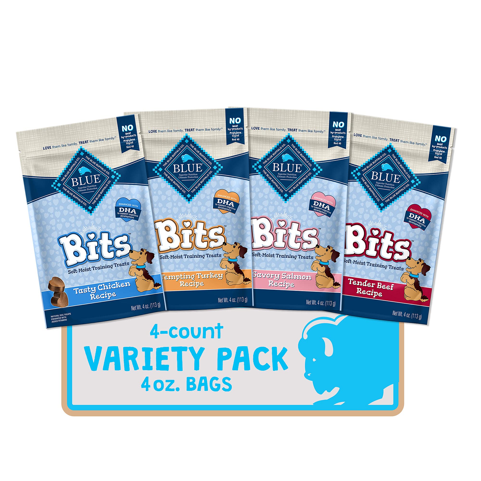 Blue Buffalo Blue Bits Natural Soft-Moist Training Dog Treats