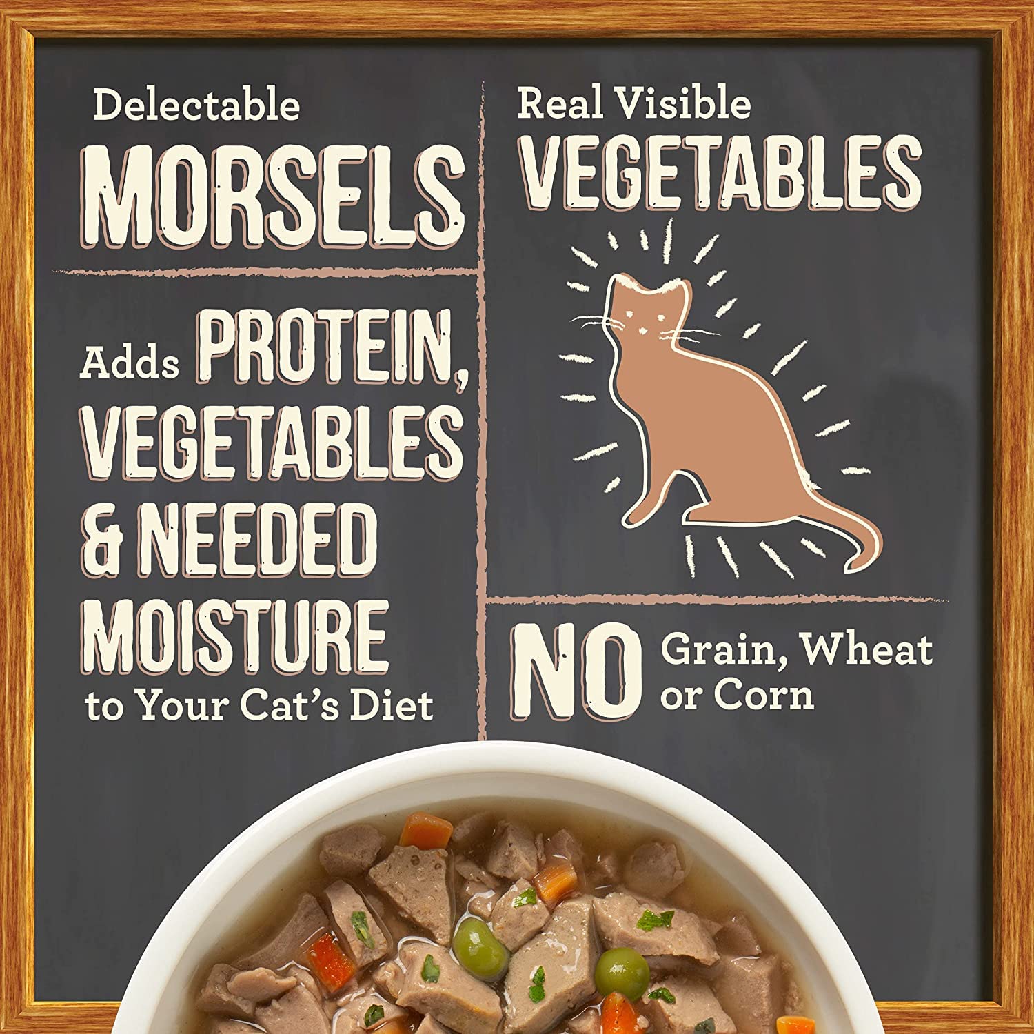 Merrick Purrfect Bistro Morsels Cat Food Topper (2) Beef (2) Chicken (2) Salmon (2) Turkey