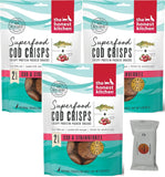 The Honest Kitchen Superfood Cod Crisps Cod & Strawberry Dog Treats