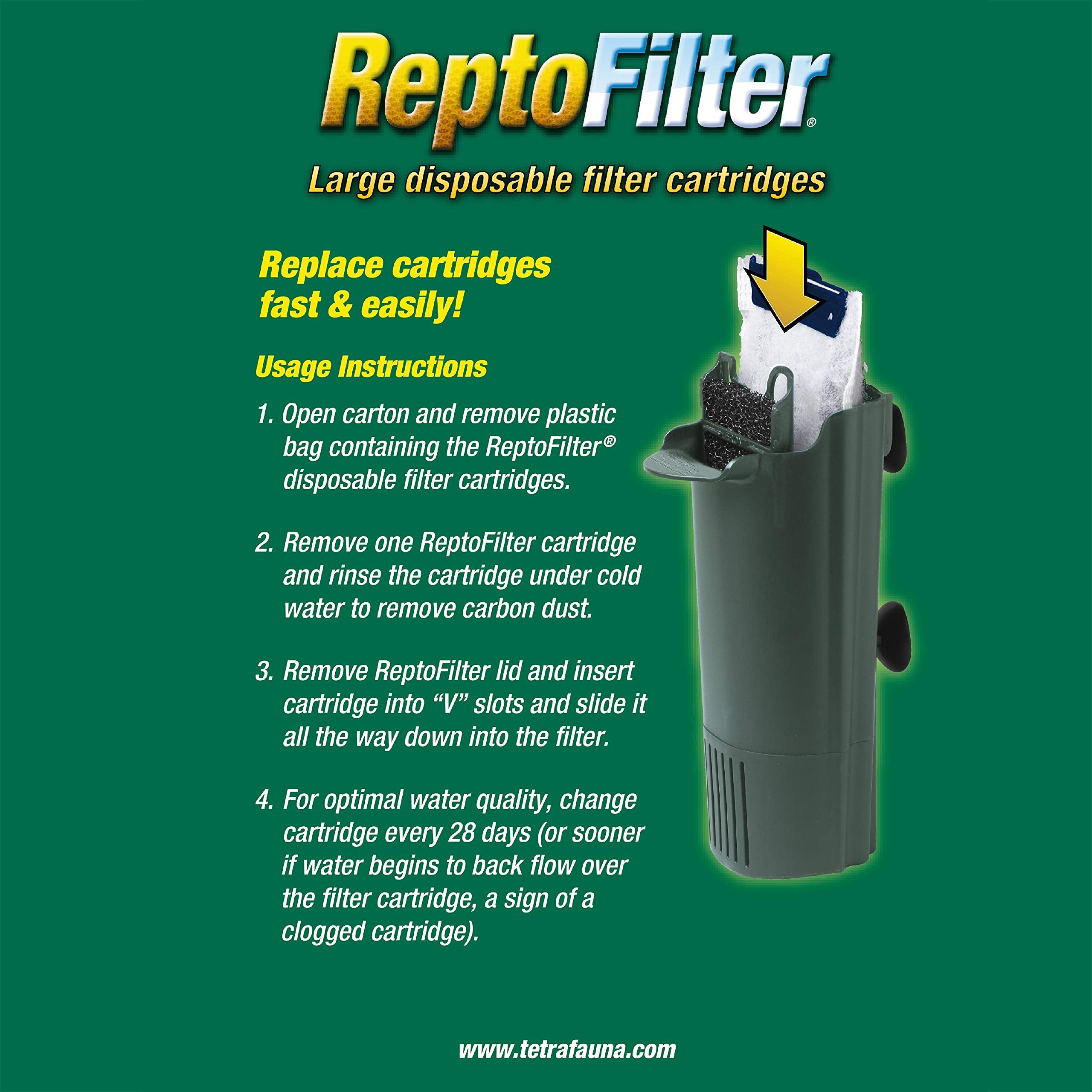 TetraFauna ReptoFilter Filter Cartridges