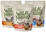 Fruitables Wildly Natural Cat Treat Variety Pack with Chicken, Tuna and Salmon, 2.5 Ounce Bags