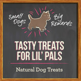 Merrick Lil’ Plates Grain Free Small Dog Treats for Small Dogs (Teensy Turducken)