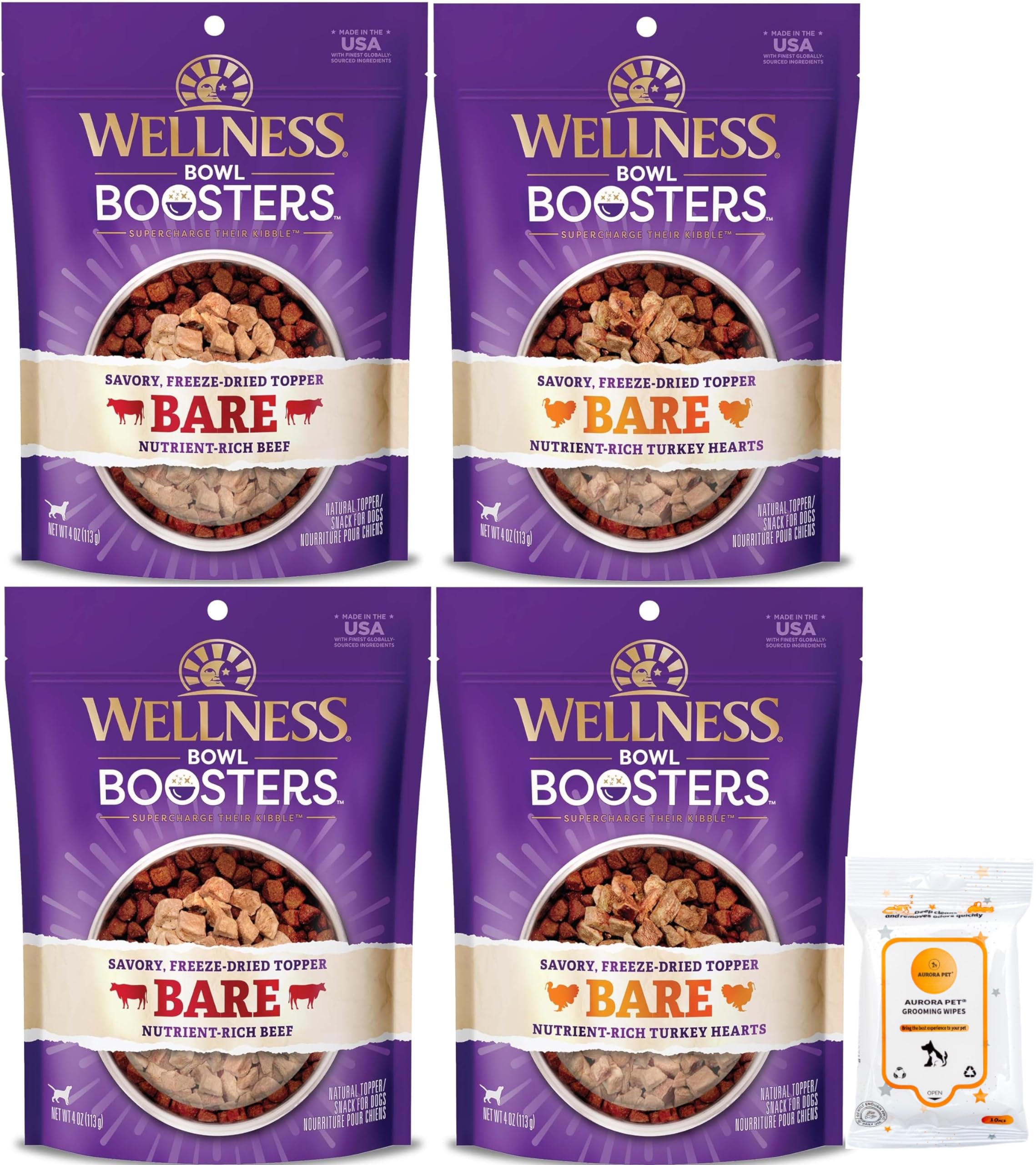 Wellness CORE Bowl Boosters Freeze-Dried Dog Food Mixer or Topper