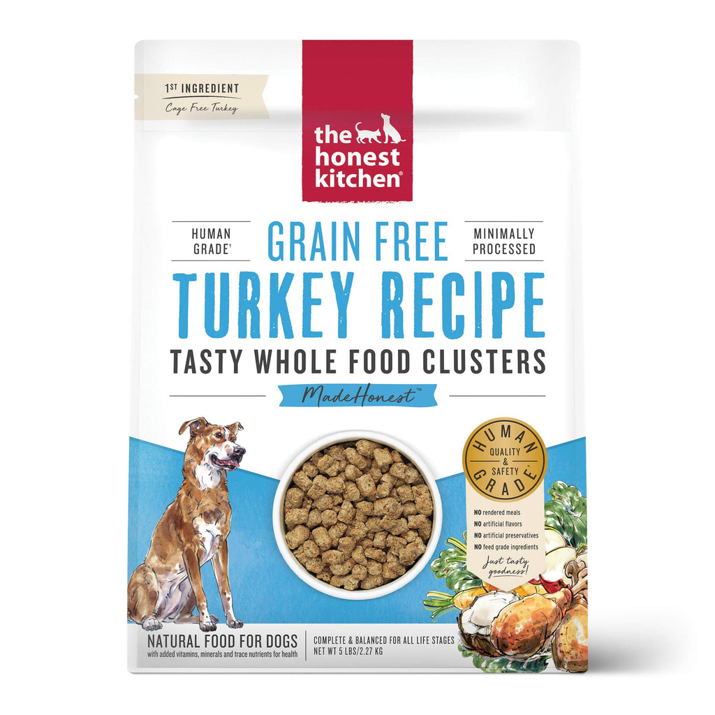 The Honest Kitchen Whole Food Clusters Human Grade Dry Dog Food (Chicken, Turkey, Beef)