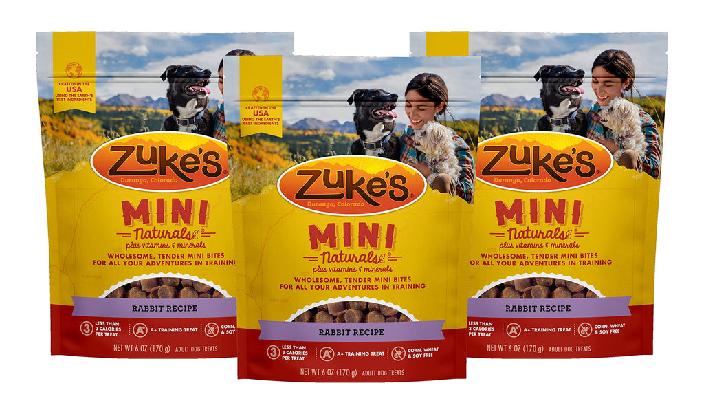 Zuke's Mini Naturals Pork Recipe Dog Treats - 6 oz Bags
