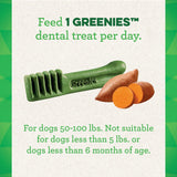 Greenies Original Dental Chews for Dogs, Petite (15 - 25 lb. dogs), Natural Dog Treats