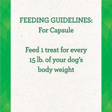 Greenies Pill Pockets Peanut Butter Flavor Capsule Size Dog Treats