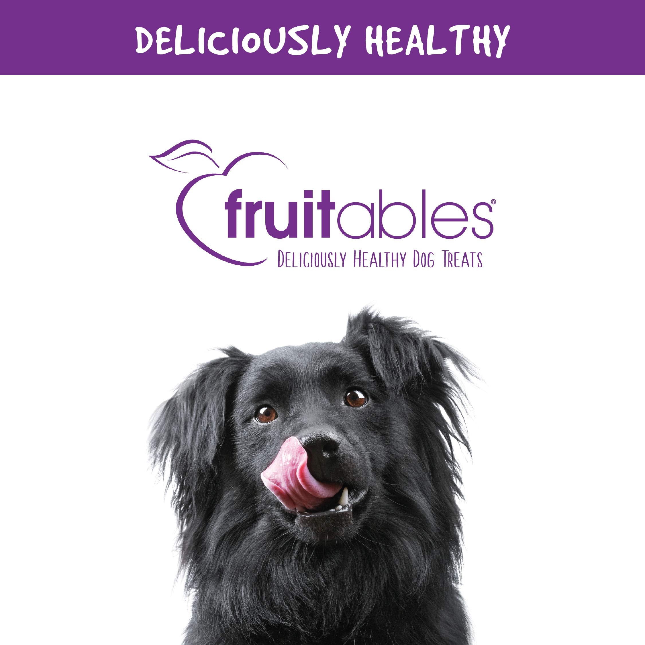 Fruitables Soft and Chewy Skinny Minis Grain Free Dog Training Treats Variety Pack (6)