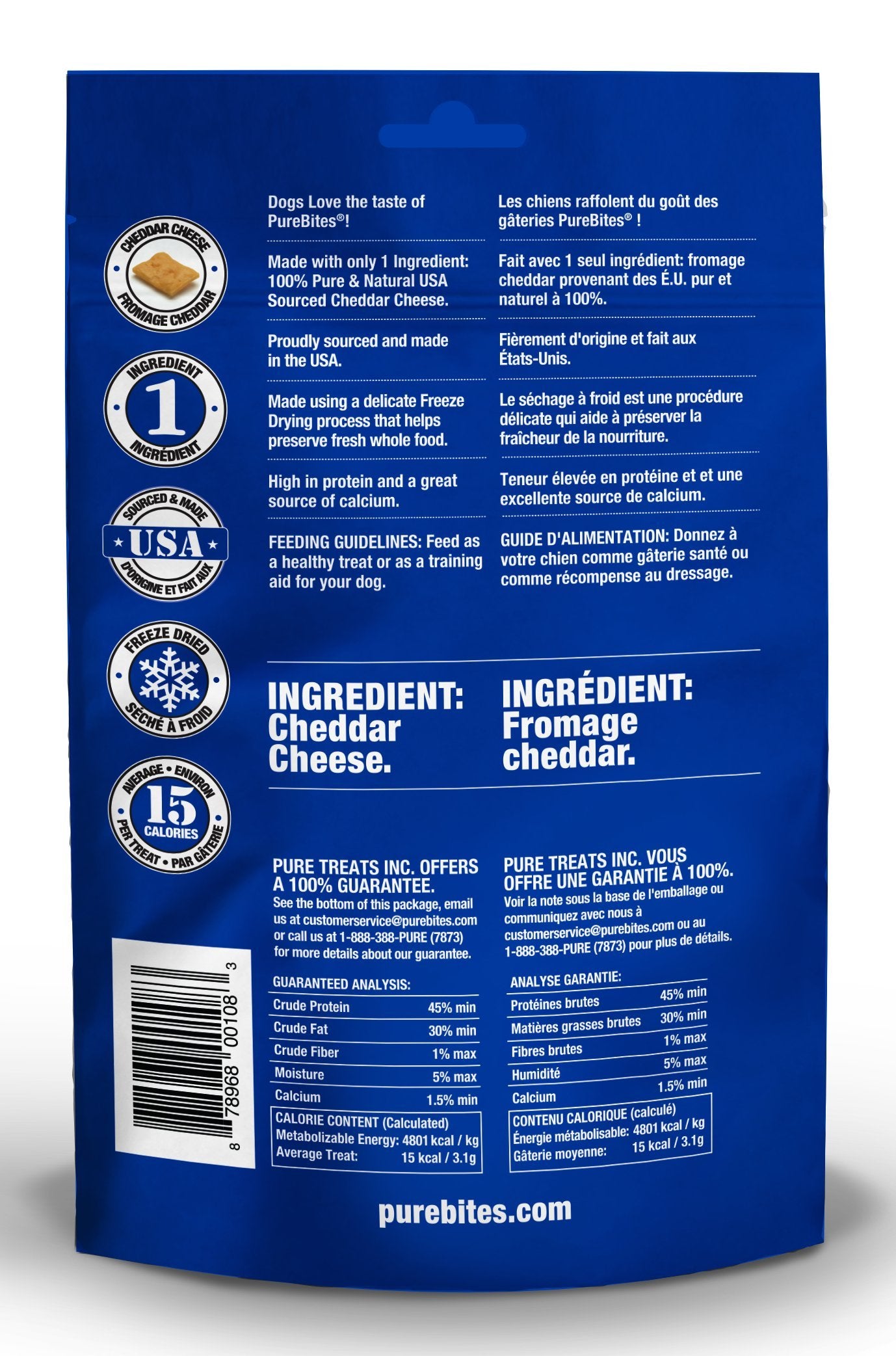 PureBites Cheddar Cheese for Dogs