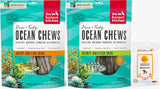 The Honest Kitchen Ocean Chews Wolfish Skins (6-oz), Cod Fish Skins (5.5-oz) Dehydrated Dog Treats