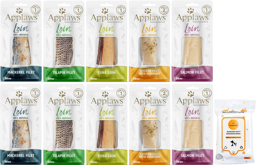 Applaws Loin Grain-Free Cat Treats Variety Pack (1.06-oz Pouches)