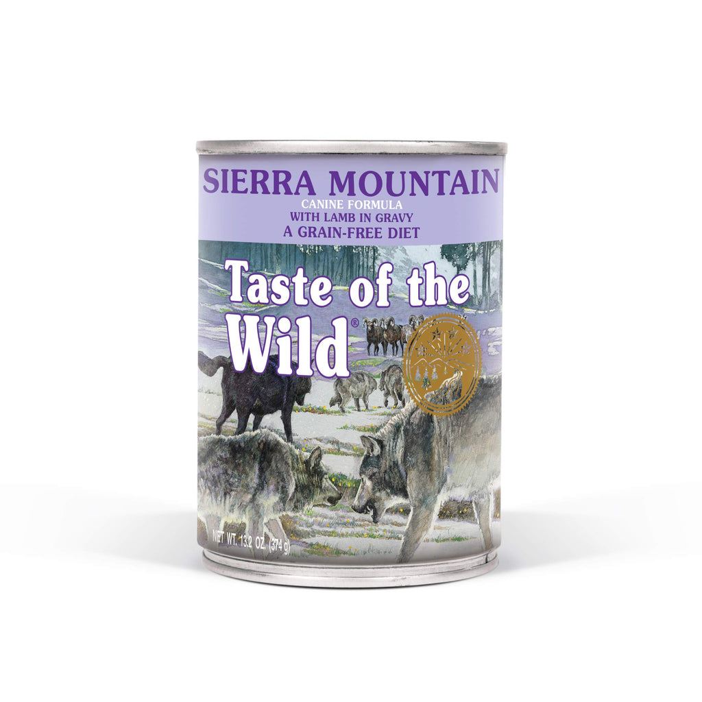 Taste Of The Wild Sierra Mountain Canned Dog Food, 13.2 Oz, Medium