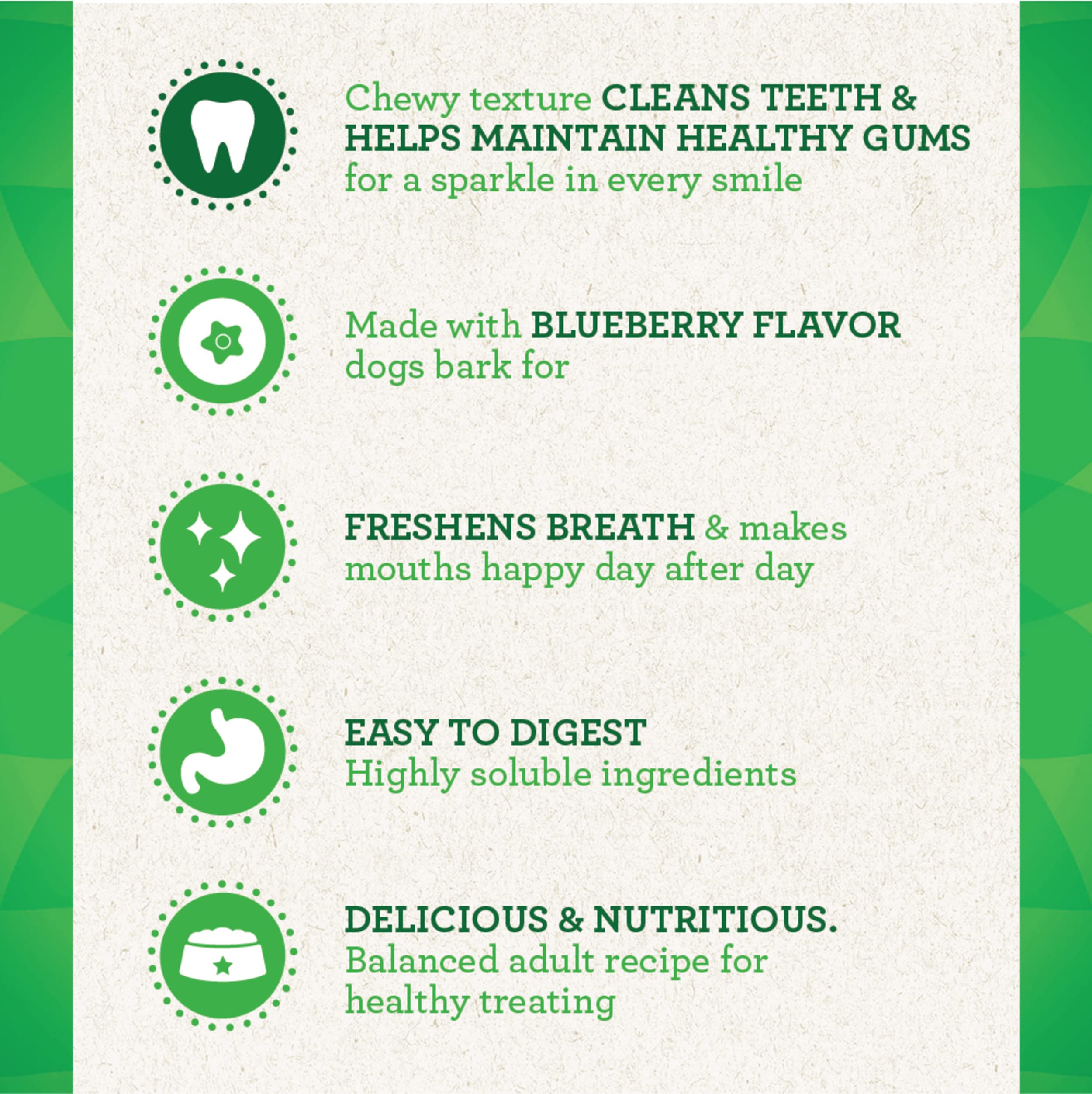 Greenies Gingerbread Flavor Dental Dog Treats